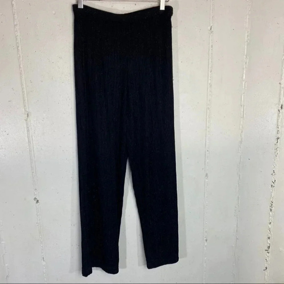 Jeffrey & Dara 2 piece pants & top  black‎ sheer glitter set - Picture 10 of 12